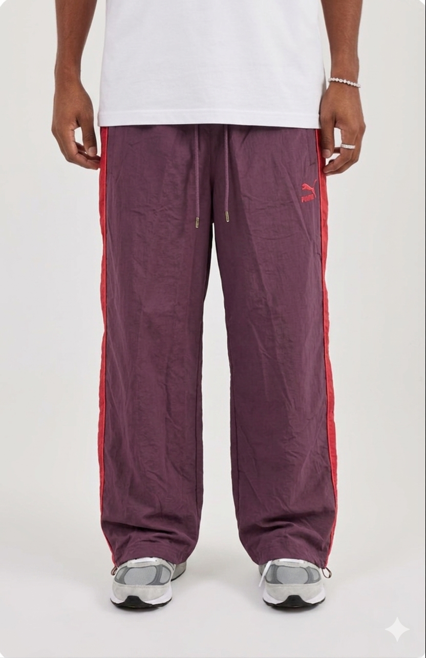 Vintage Puma Trackpants Rot