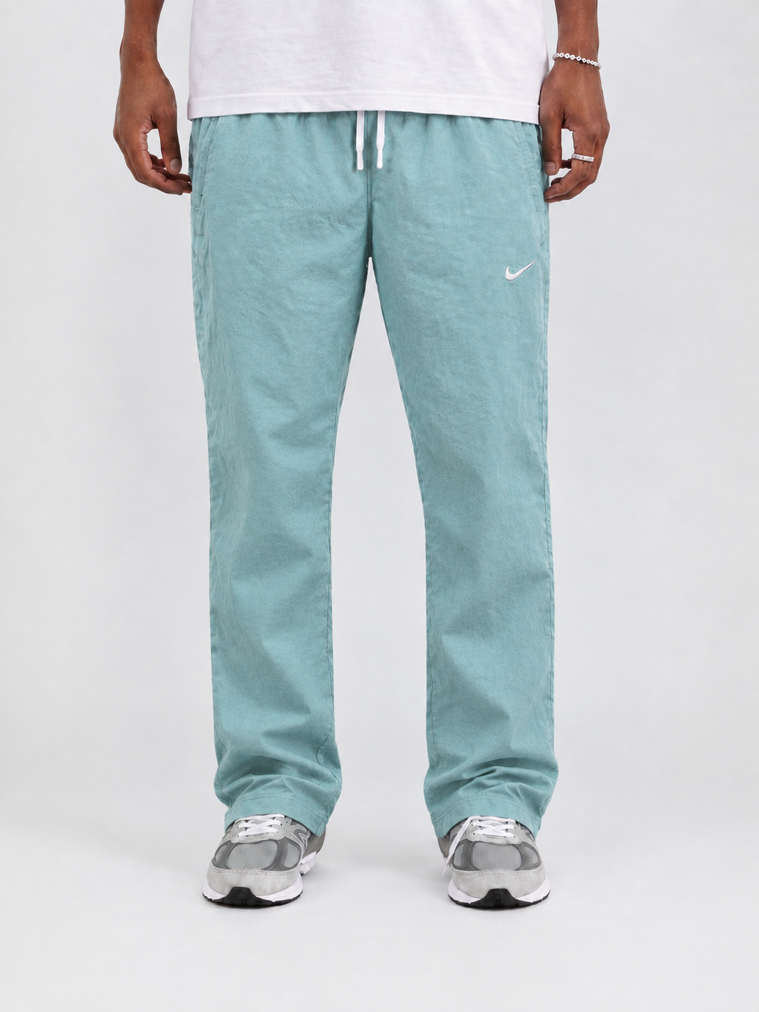 Babyblaue Niker Jogger Größe M
