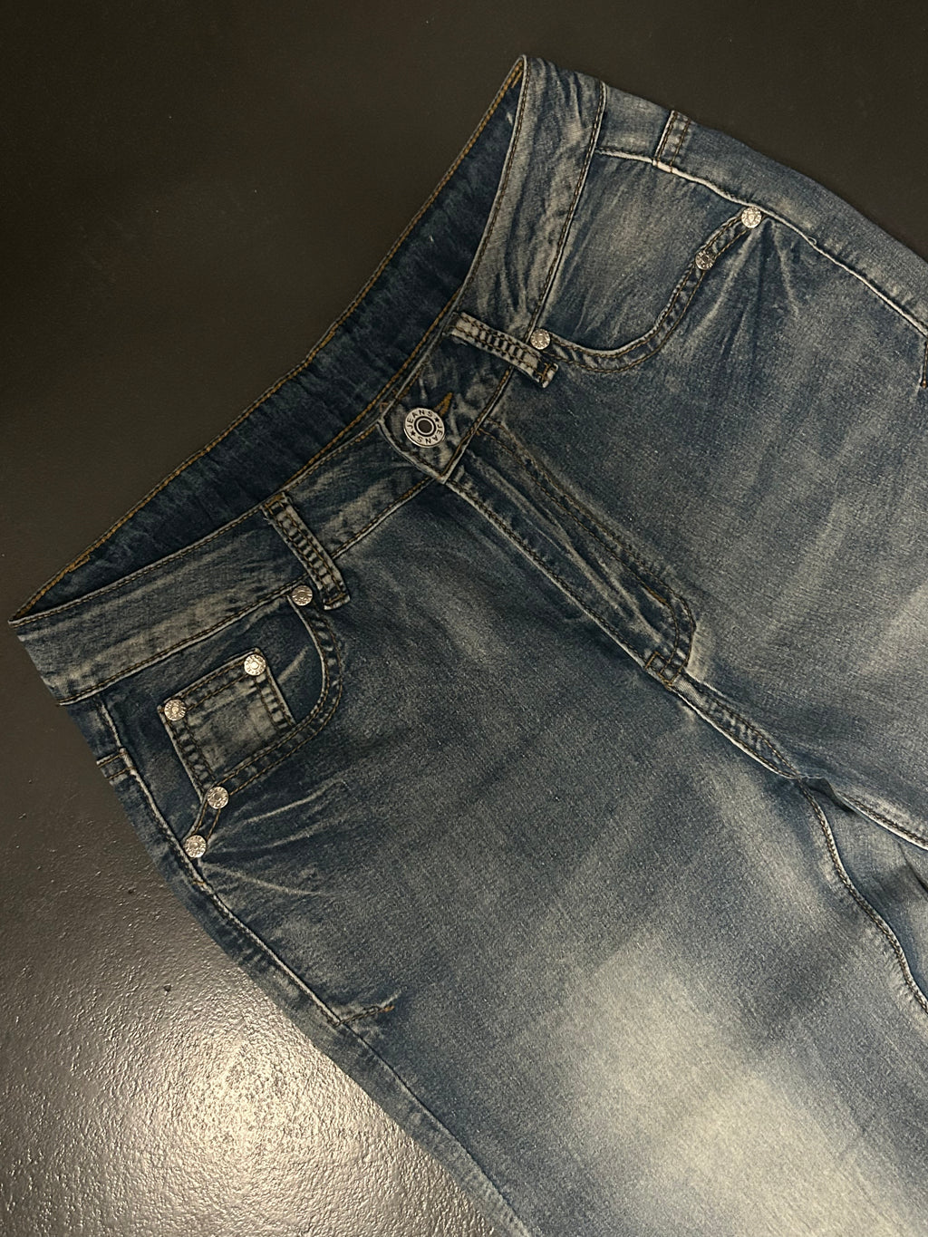 Y2K Baggy Bootcut Jeans ✨