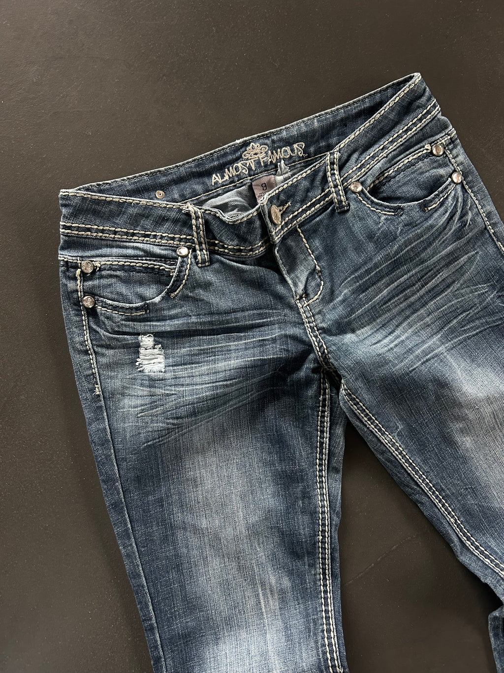 Y2K Bootcut Jeans – Größe S 💿