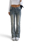 Y2K Baggy Bootcut Jeans ✨