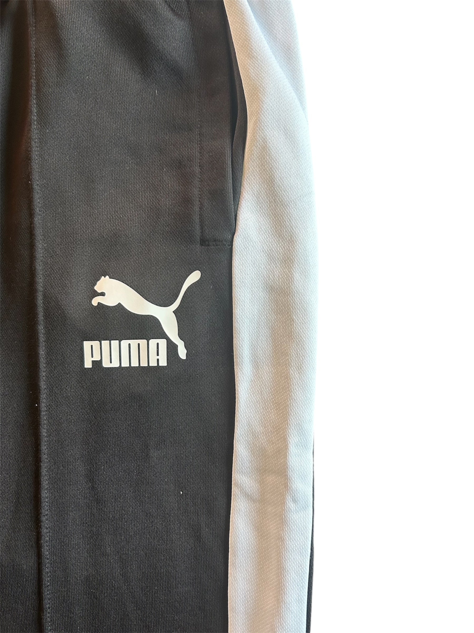 Schwarze Puma Baggy Jogger