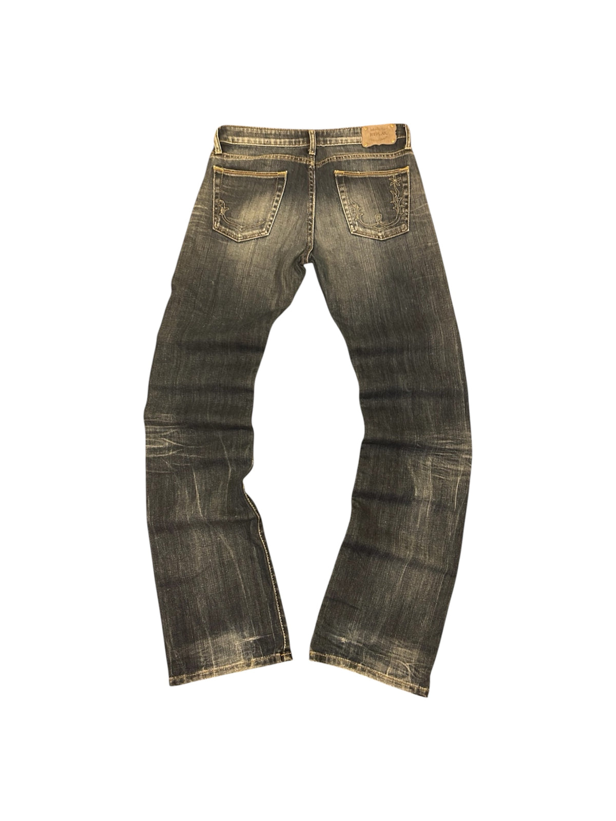 Replay Bootcut Jeans Damen W29 L34 – Vintage Wash