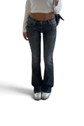 Replay Bootcut Jeans Damen W29 L34 – Vintage Wash