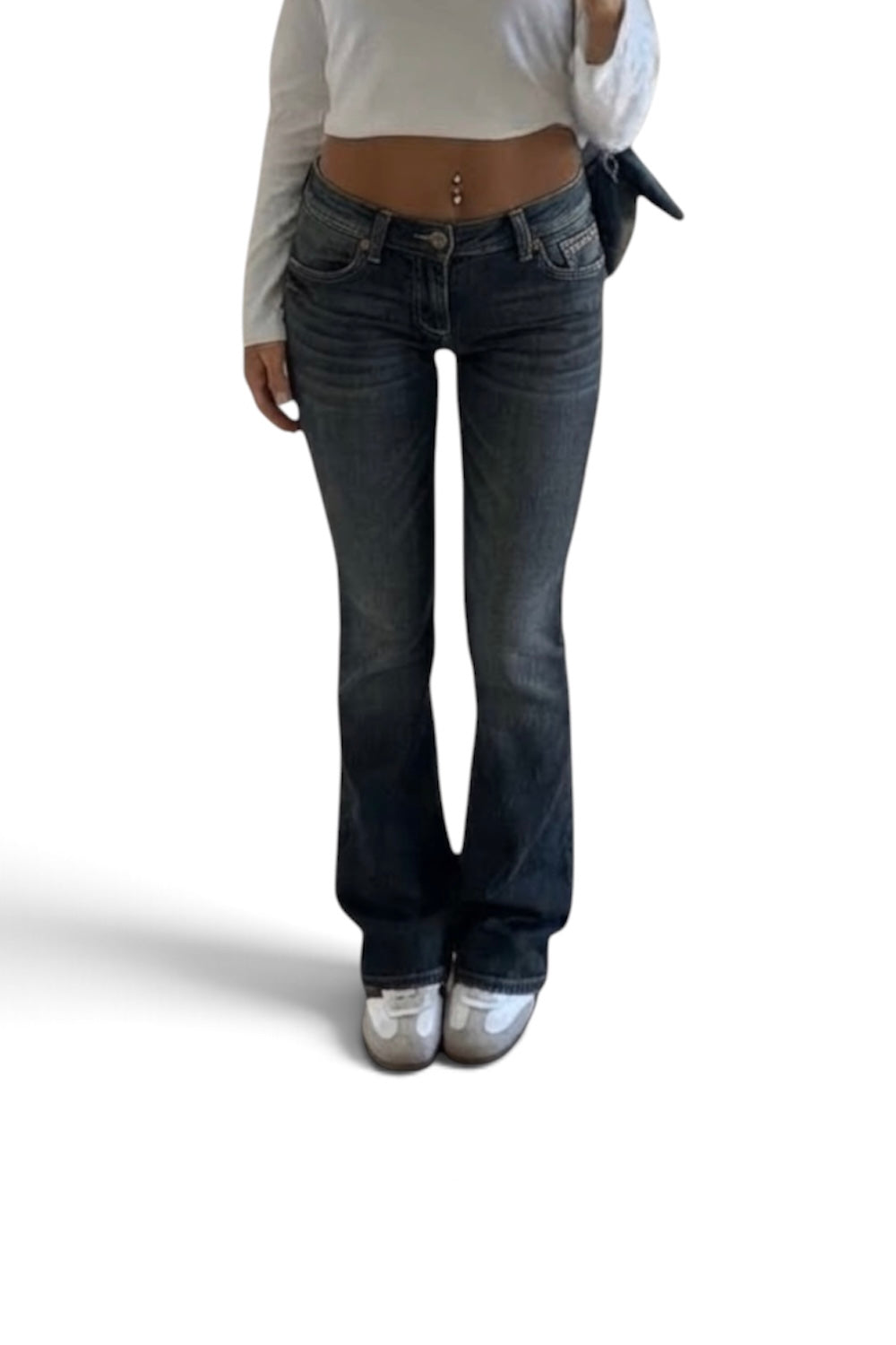 Replay Bootcut Jeans Damen W29 L34 – Vintage Wash